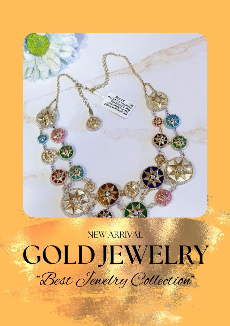 18k colorful/dia necklace hk setting (Category: Luxury Accessories) located in Manila. Submitted by luxesparks (Listing ID 1468328971, Image 1). Description: .