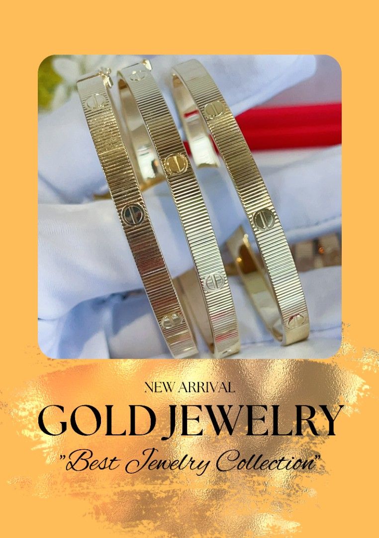 18k gold crtr love bangle hk setting (Category: Bracelets) located in Manila. Submitted by luxesparks (Listing ID 1468358304, Image 1). Description: .