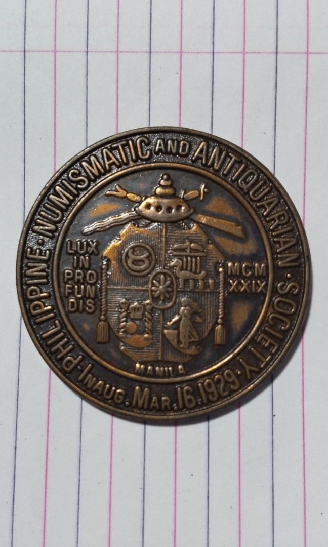 1981 PNAS Medal (Category: Vintage Collectibles) located in Manila. Submitted by wildcrystal.3b537c (Listing ID 1468463926, Image 2). Description: Unc cond.