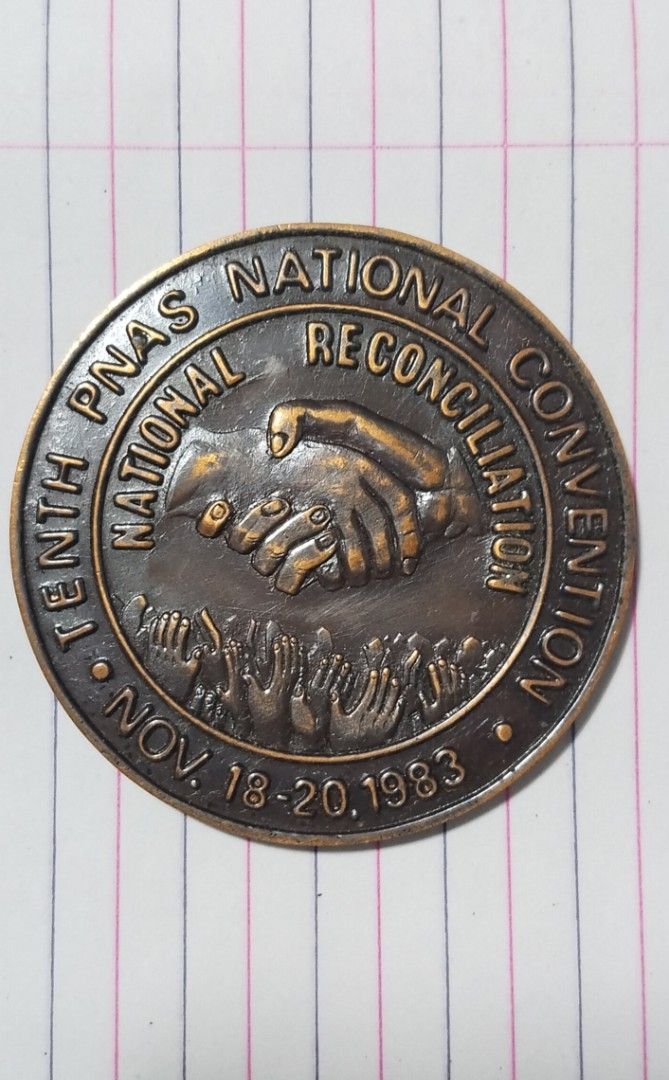 1983 PNAS Medal (Category: Vintage Collectibles) located in Manila. Submitted by wildcrystal.3b537c (Listing ID 1468463534, Image 3). Description: Unc cond Hard to find.