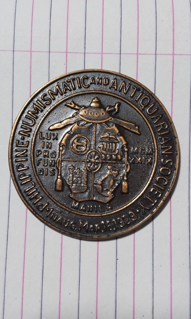 1983 PNAS Medal (Category: Vintage Collectibles) located in Manila. Submitted by wildcrystal.3b537c (Listing ID 1468463534, Image 2). Description: Unc cond Hard to find.