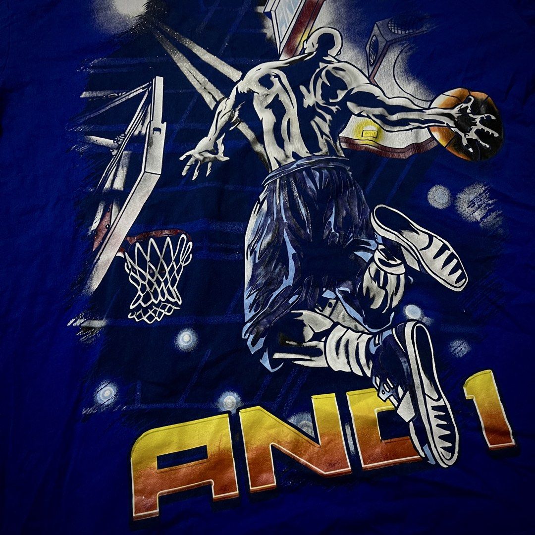 2000'S AND1 HIPHOP TEE (Category: Tshirts & Polo Shirts ) located in Orani. Submitted by pulverize_tht_ho3 (Listing ID 1468308875, Image 3). Description: dimes: 25x31 condition: 9/10 flaw/s: check slides check slides for the details .