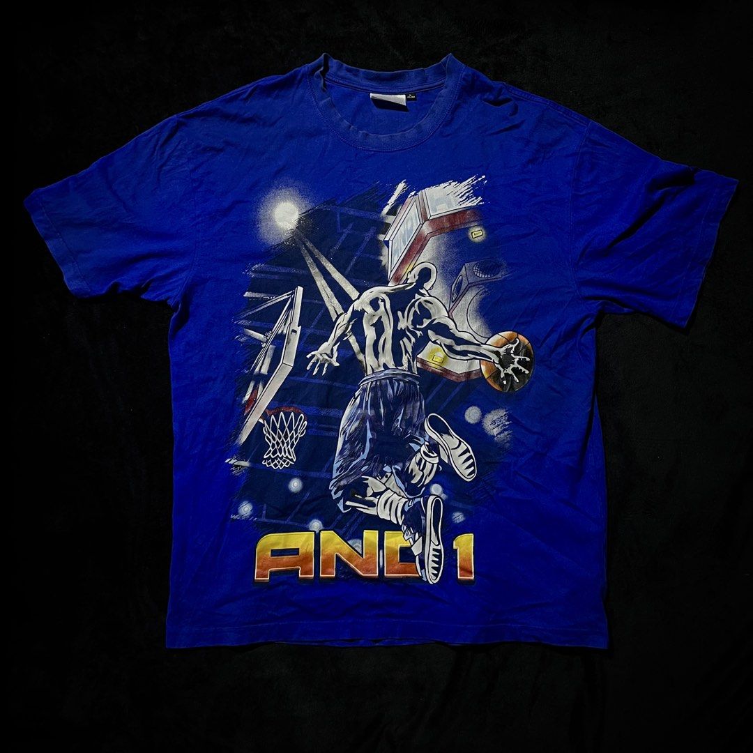 2000'S AND1 HIPHOP TEE (Category: Tshirts & Polo Shirts ) located in Orani. Submitted by pulverize_tht_ho3 (Listing ID 1468308875, Image 2). Description: dimes: 25x31 condition: 9/10 flaw/s: check slides check slides for the details .