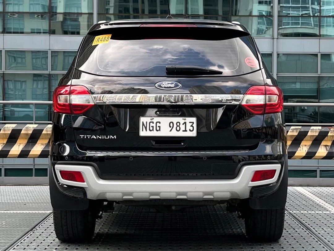 2020 Ford Everest Titanium Auto (Category: Used Cars) located in Makati City. Submitted by carlbonnevie17 (Listing ID 1468355247, Image 2). Description: 2020 Ford Everest Titanium 4x2 2.0 DSL Automatic Php.858,000 ONLY!!! Cash, Financing & Trade-In For Financing: ALL IN DP Php145K!! (Chattel and insurance included) 2yrs: P43,856 3yrs: P31,687 4yrs: P26,276 🔰Transmission: AT 🔰Fuel Type: DSL⛽️ 🔰Ending Plate: NGG9813 🔰Color: Absolute Black 🔰Mil
