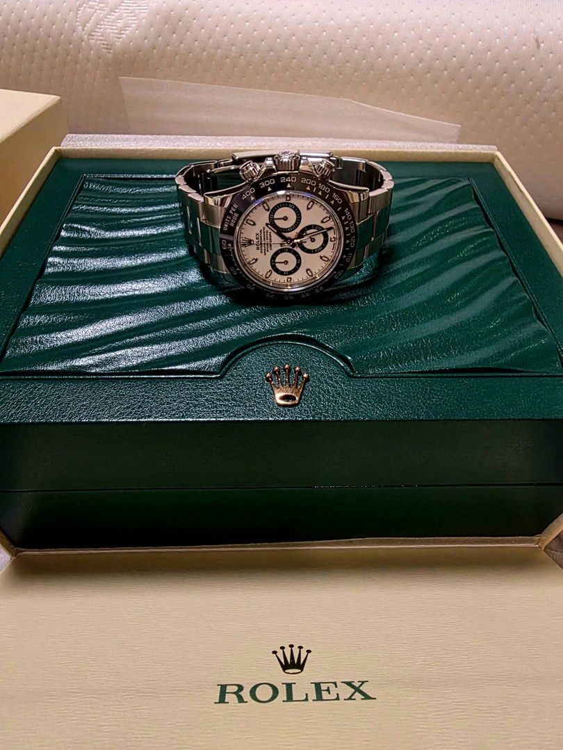 2021 Rolex Daytona Panda (Category: Luxury Watches) located in Manila. Submitted by luke_estorca (Listing ID 1468430329, Image 2). Description: Rolex Daytona Reference no. 116500LN Model year 2021 Mint condition : 9.8/10 Complete papers box etc Personal own.
