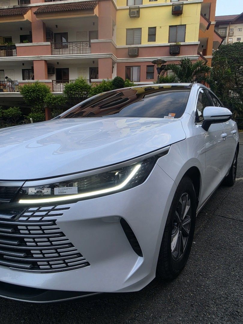 2026 BYD SEAL 5 Automatic Auto (Category: Used Cars) located in Quezon City. Submitted by robinichie45 (Listing ID 1468300200, Image 1). Description: Brand New Condition 2026 BYD Seal 5 HYBRID Matic EV-HEV All power 6tkms Rim 17 Premium Rims 98%Tire Life with Crystal Coating 2 Sets of Keys & Card Full options Newly pms done this OCT No issues Not Flooded RFS-Wants to buy the Sealion Call or Tex 09688551956 QC.
