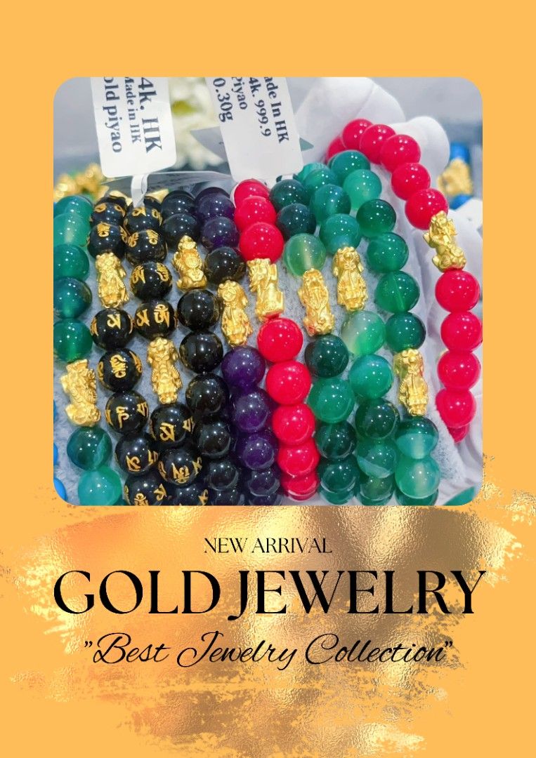 24k piao charm bracelet hk setting (Category: Bracelets) located in Manila. Submitted by luxesparks (Listing ID 1468358142, Image 1). Description: .