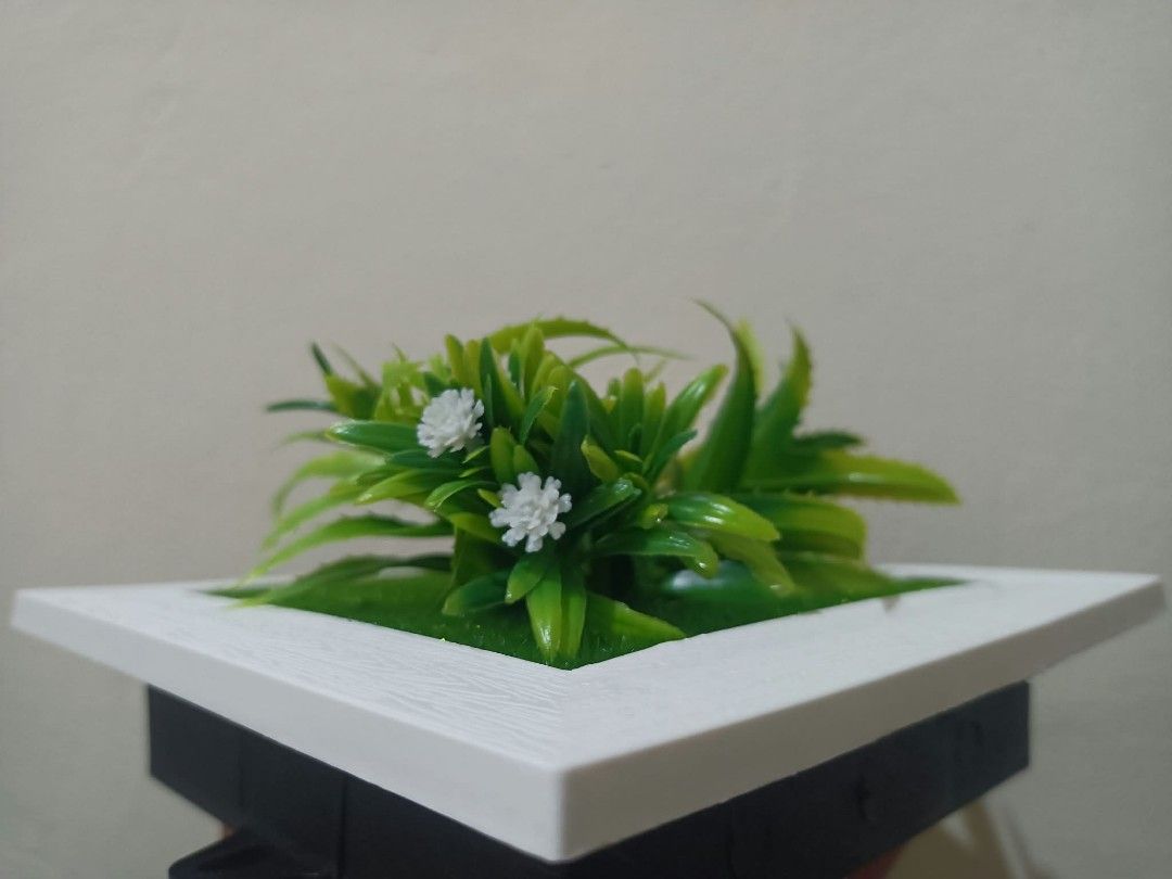 3D Frames with artificial plants - Wall decor A (Category: Artificial Plants & Flowers) located in Davao. Submitted by lotispreloved (Listing ID 1468478765, Image 3). Description: light weight frame can use double adhesive tape add closely other 3D Frames..