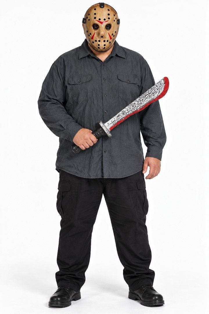 3xl jayson voorhees costume (Category: Activewear) located in Batangas. Submitted by yanaspreloved1 (Listing ID 1467791965, Image 1). Description: Realistic Jayson Voorhees Costume .
