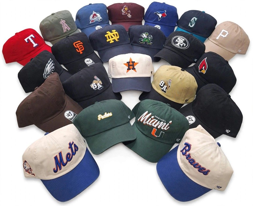 47 brand clean up unstructured dad cap/hat (Category: Caps & Hats) located in Balagtas. Submitted by capncaps09 (Listing ID 1468323068, Image 2). Description: 47 brand clean up unstructured bucklestrap dad cap/hat Brand new legit 💯 750 each.
