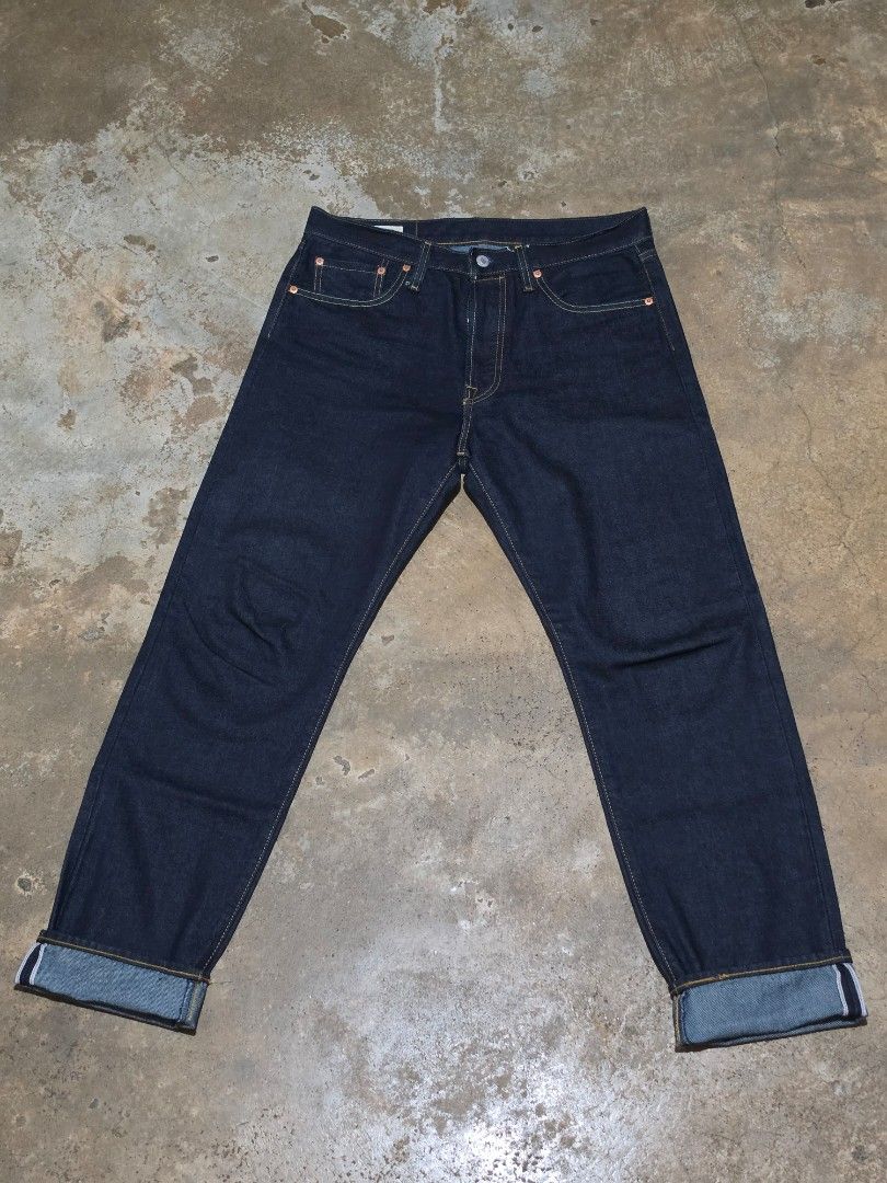 501 ST Selvedge Dark Indigo (Category: Jeans) located in Caloocan City. Submitted by nomer0511 (Listing ID 1468342187, Image 2). Description: 501 ST Selvedge 34x32 Brand new condition / Missing hang tag.
