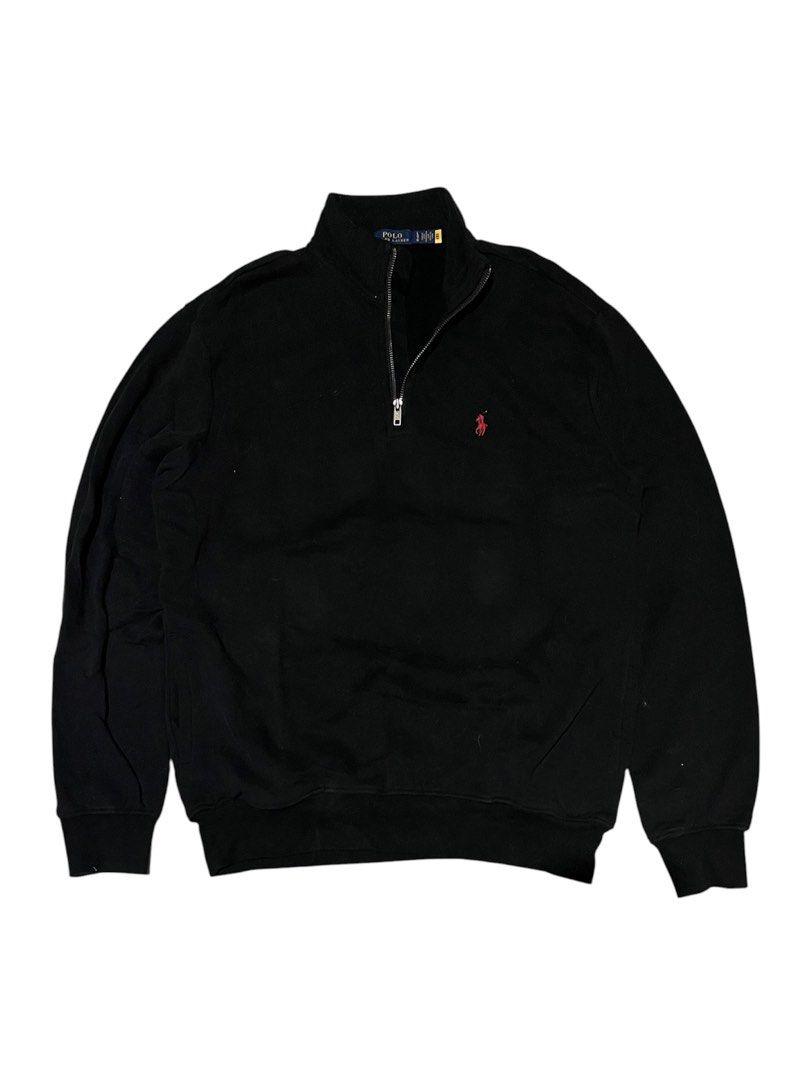 🏷️ Ralph Lauren quarter-zip sweatshirt (Category: Luxury Apparel) located in Manila. Submitted by angelamaec (Listing ID 1468434080, Image 2). Description: Excellent condition 23x29 sleeve length 27 Add ship.
