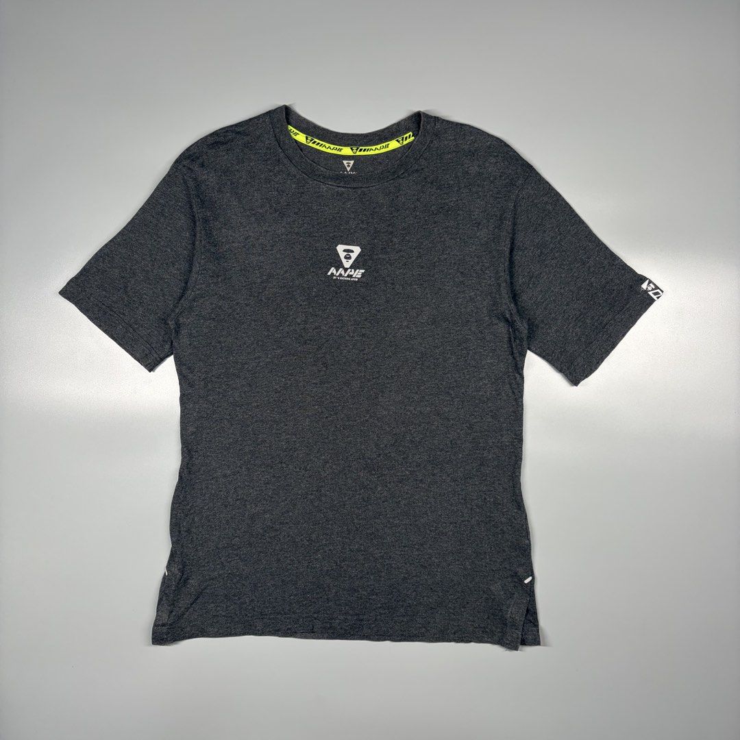 Aape (Authentic) (Category: Activewear) located in Cavite. Submitted by onebeancent (Listing ID 1468427956, Image 1). Description: Size: Medium Dimension: 19" Width | 27" Length Color: Dark Grey Color Rate: 10/10 Issue: None Condition: Like new‼️ Price: 750php Additional Shipping Fee (J&T Small Pouch) 75php Luzon 100php visayas 120php mindanao.