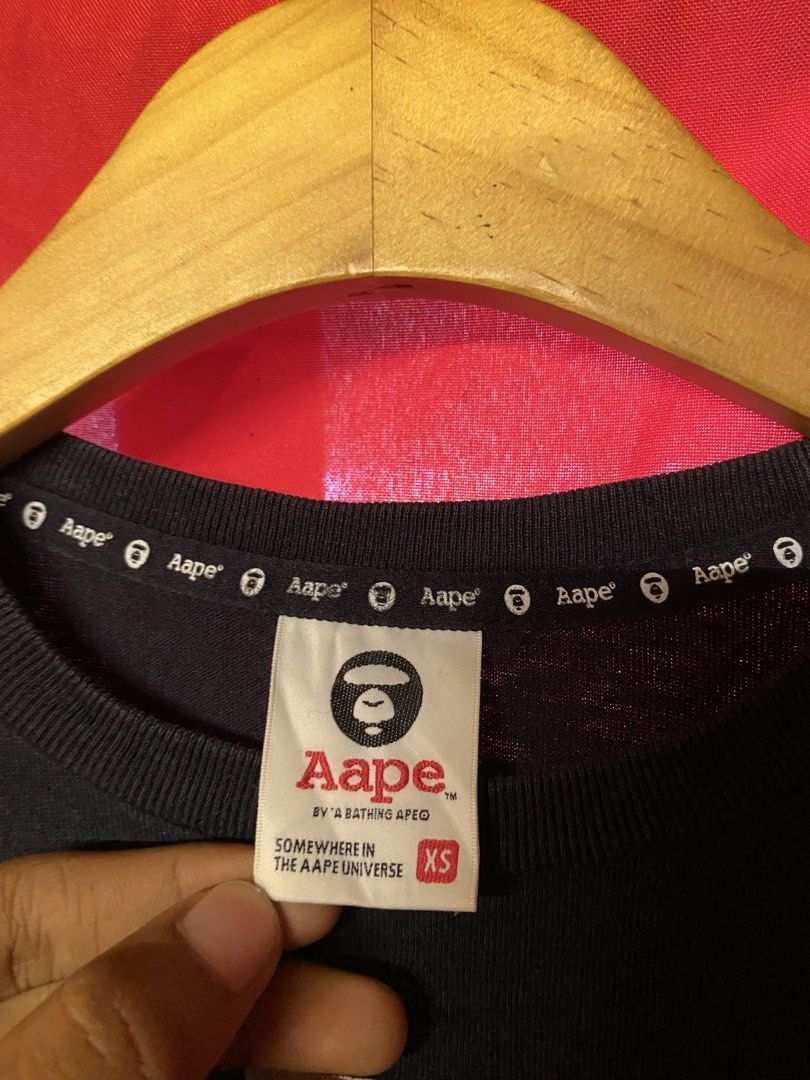 AAPE BY A BATHING APE (Category: Tshirts & Polo Shirts ) located in Minglanilla. Submitted by celathrift (Listing ID 1468333375, Image 3). Description: AAPE BY A BATHING APE SHIRT AS NEW CONDITION NO ISSUE 9/10 COLOR RATE WIDTH (19) LENGTH (27).