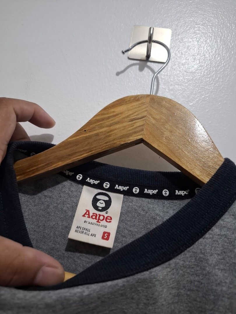 Aape size small (Category: Tshirts & Polo Shirts ) located in Tarlac. Submitted by christopher.24 (Listing ID 1468315226, Image 3). Description: excellent condition legit.