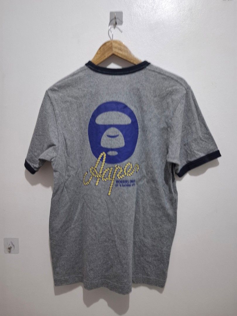 Aape size small (Category: Tshirts & Polo Shirts ) located in Tarlac. Submitted by christopher.24 (Listing ID 1468315226, Image 2). Description: excellent condition legit.