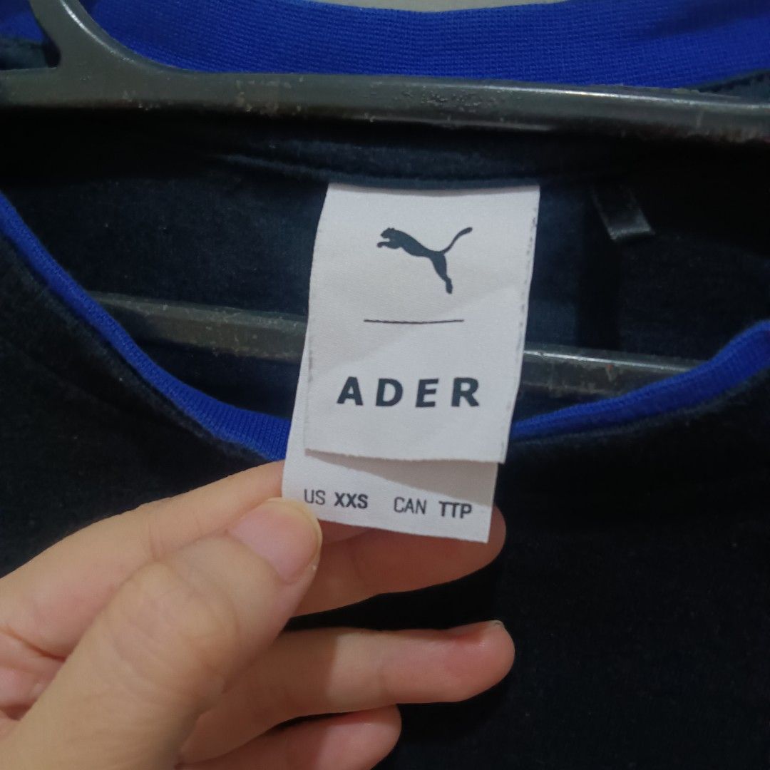 ADER ERROR x PUMA Collab Shirt (Category: Shirts) located in Caloocan City. Submitted by jaychingsss (Listing ID 1468399391, Image 3). Description: Ader Error x Puma Collab Shirt - 350 18x25 Complete Tags Color Rate: 9.5/10 No issue NEED WASH.