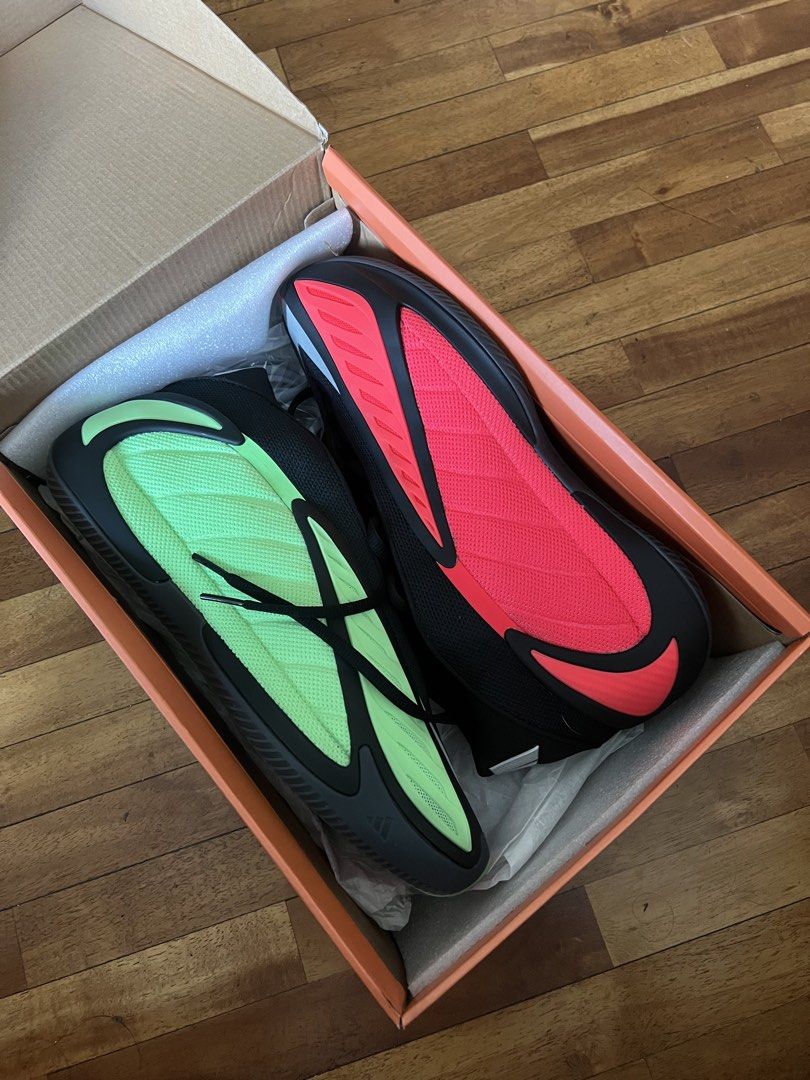 Adidas AE 2 “Christmas” size 8.5 New (Category: Sneakers) located in Makati City. Submitted by sneakersnselvedge (Listing ID 1468286468, Image 1). Description: Size 8.5 US but fits 9 Comes with box and extra laces. Never used for basketball. Fitted only. Reason For Selling: Dami nang basketball shoes. Need to downsize pairs na hindi sinusuot. Meetups in Rockwell Makati. .