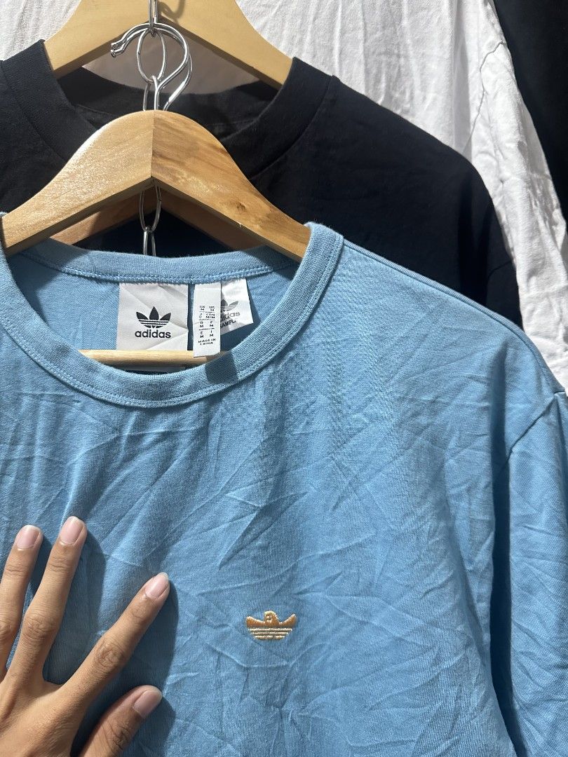Adidas light blue original tshirt (Category: Tshirts & Polo Shirts ) located in Davao. Submitted by boss_kel (Listing ID 1468429227, Image 3). Description: 20 width 28 lenght.