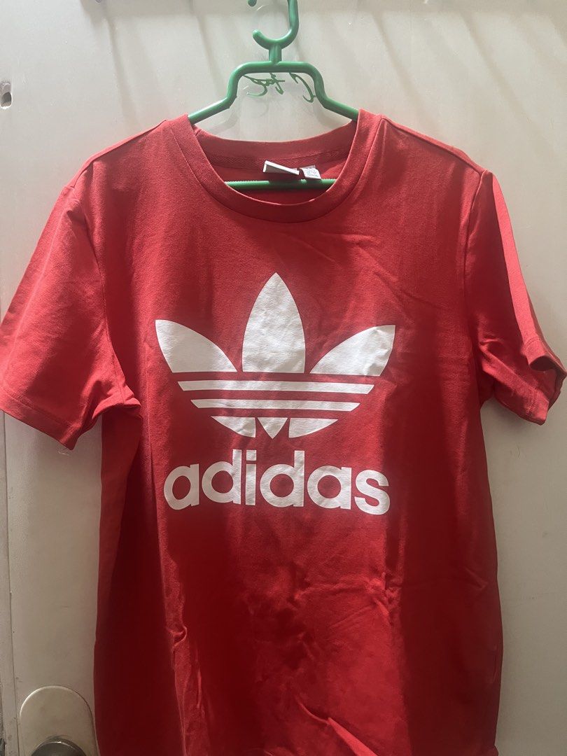 Adidas, Nike, Uniqlo Shirts (Category: Tshirts & Polo Shirts ) located in Manila. Submitted by acemerchant (Listing ID 1468308952, Image 1). Description: Red Adidas Shirt - P150, Size L Nike Long sleeve - P150, Size L Adidas 3 Shirt - P150, Size XL Adidas Blue with Red stripes Shirt - P150, Size M Uniqlo Wave Shirt - P200, Size M Prices are negotiable. RFS: Decluttering Location: Sta. Mesa, Manila Buyer must shoulder the shipping fee (Lalamove or