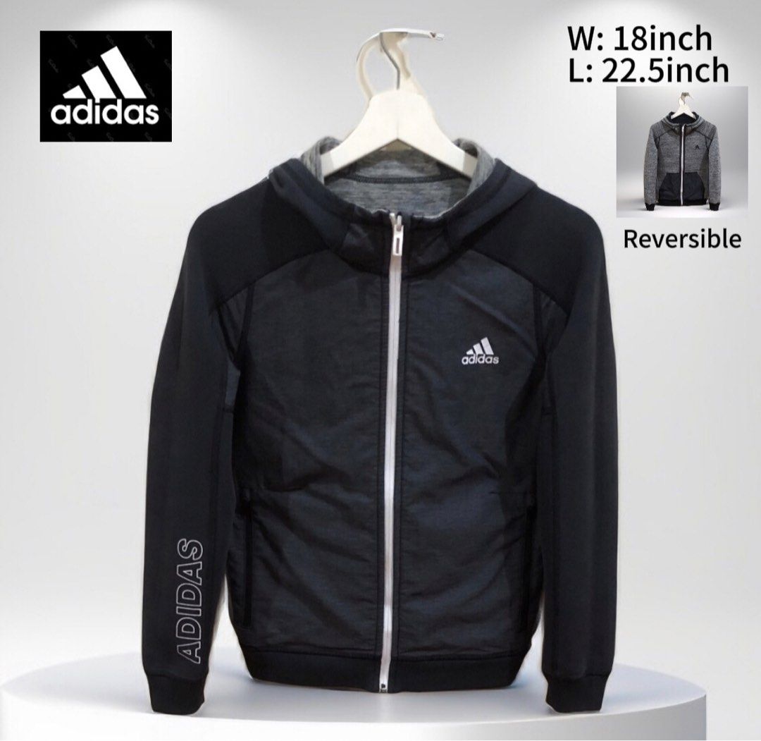 Adidas Reversible Jacket (Category: Coats, Jackets and Outerwear) located in Oas. Submitted by alithrifthunter (Listing ID 1468356553, Image 1). Description: .