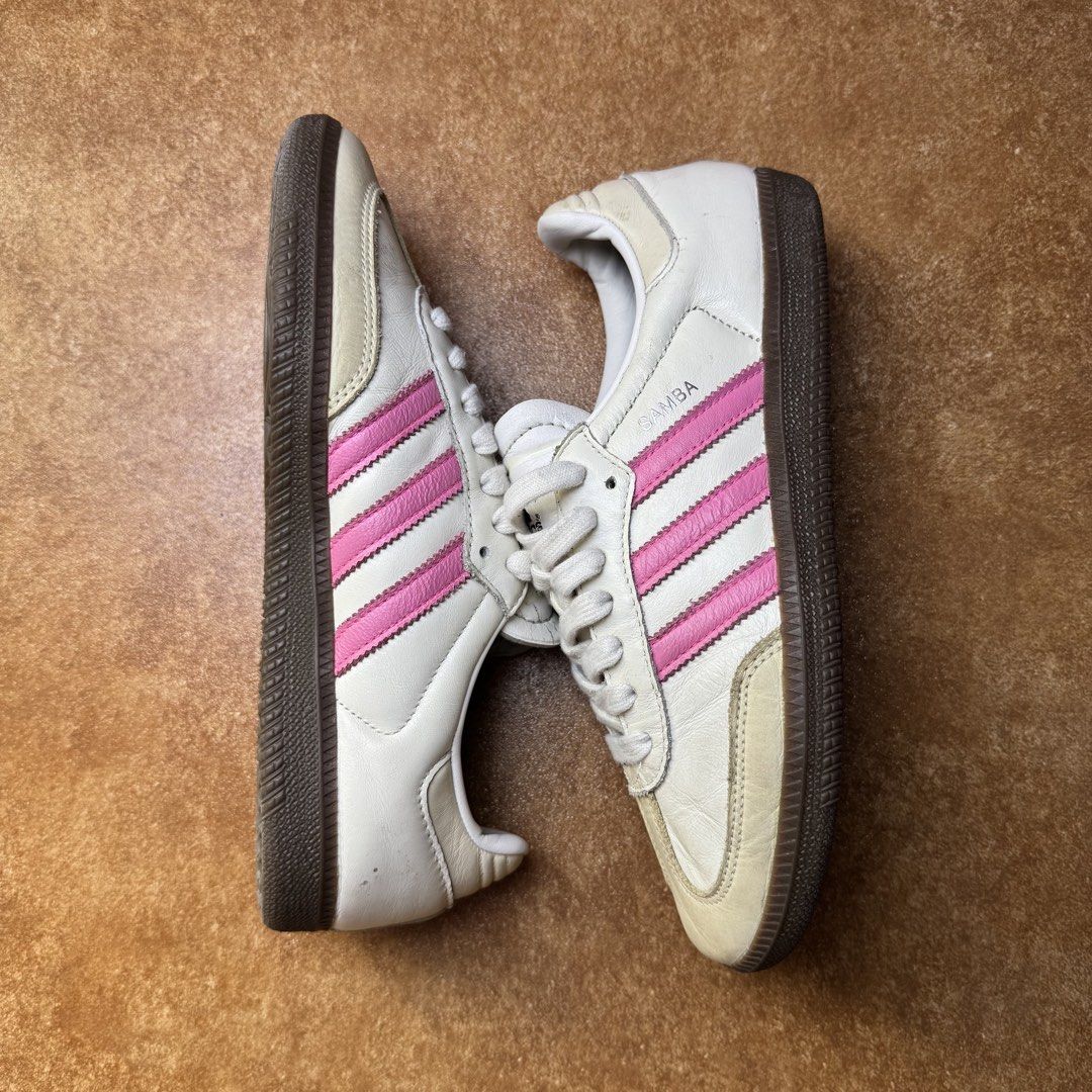 ADIDAS SAMBA (Category: Sneakers) located in Panabo. Submitted by shoerarefinds (Listing ID 1468417927, Image 3). Description: ADI SAMBA “pink” SIZE: US 7½/ UK 7/ FR 40⅔/ JPN 255/ CHN 250 Good Condition, replace tongue LOCATION: PANABO CITY, DAVAO DEL NORTE, 8105 2200 FREESHIPPING .
