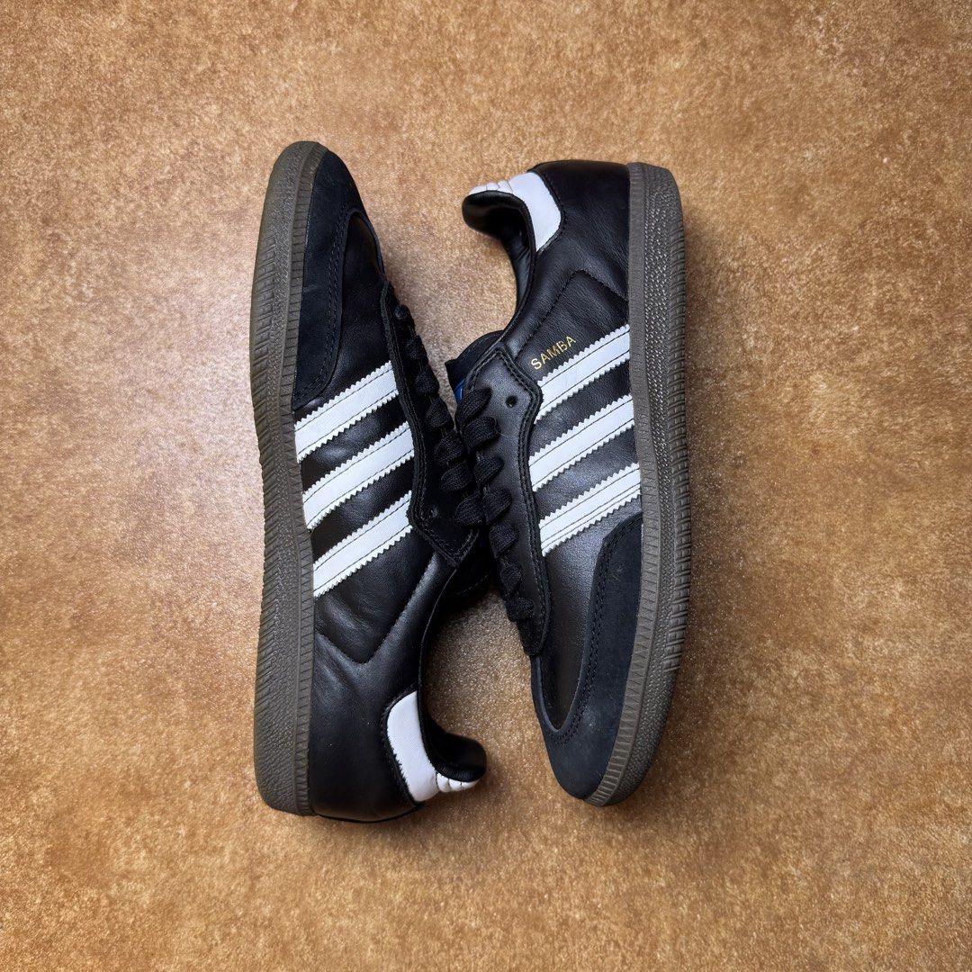 ADIDAS SAMBA (Category: Sneakers) located in Panabo. Submitted by shoerarefinds (Listing ID 1468427116, Image 3). Description: ADI SAMBA black (2) SIZE: US 6/ UK 5½ / FR 38 2/3 / JPN 240/ CHN 235 Good as New LOCATION: PANABO CITY, DAVAO DEL NORTE, 8105 2600 FREESHIPPING .