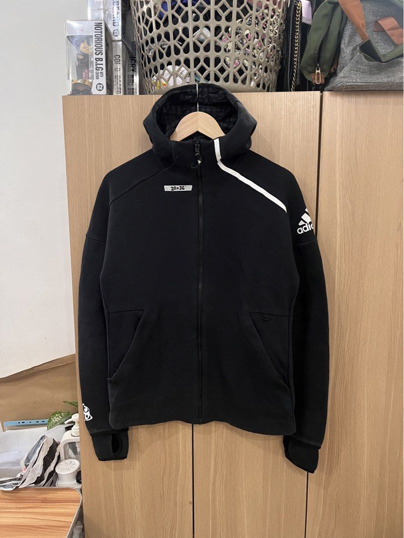 Adidas ZNE Jacket (Category: Coats, Jackets and Outerwear) located in Mandaluyong City. Submitted by tatin_abad07 (Listing ID 1468477109, Image 1). Description: Adidas ZNE Small, 20x26 Condition: 10/10 ₱450.00.