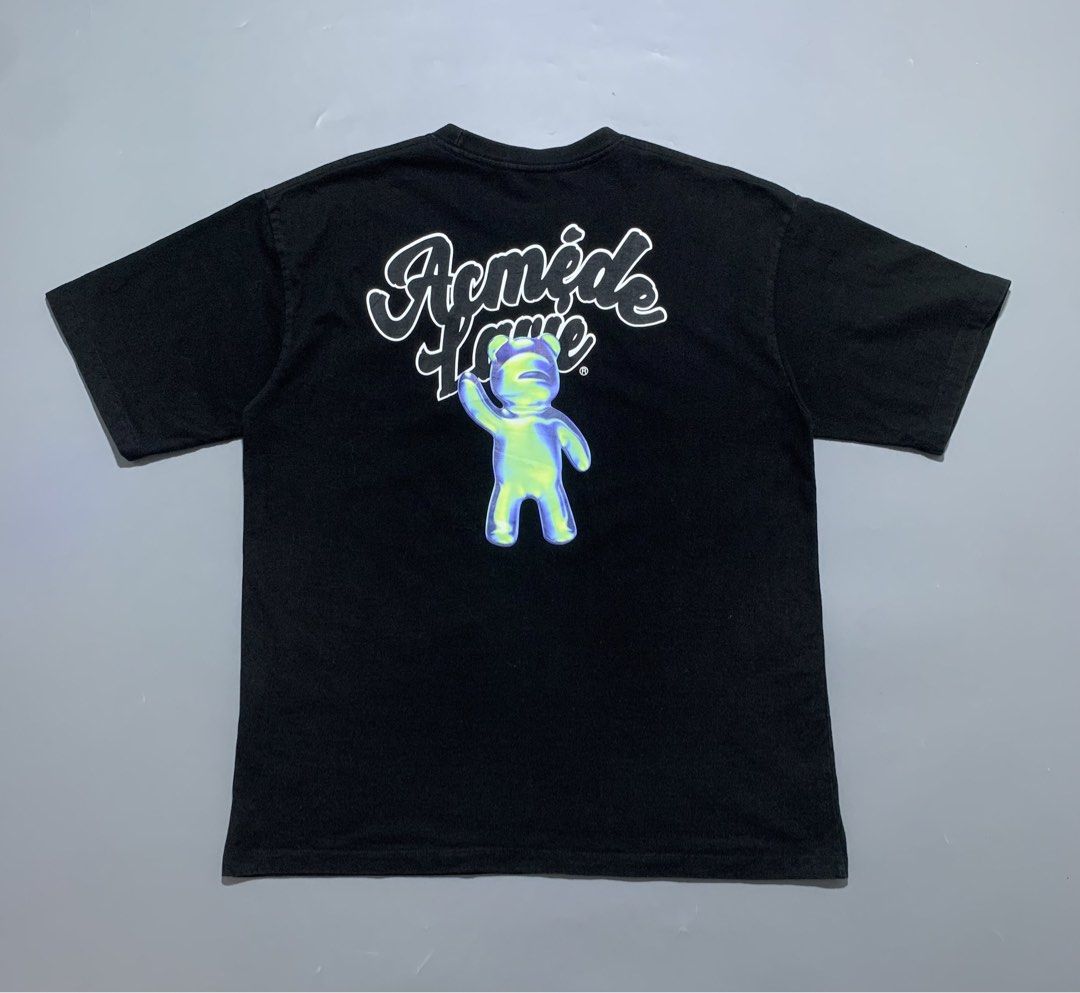 ADVL Hologram Bear Tee (Category: Activewear) located in Mabalacat. Submitted by thrift_trap (Listing ID 1468400567, Image 2). Description: Dimes: W21.5 x L28 (Size: 1 on tag) Condition: Excellent Issue (s): None Color rate: 9.5/10 Complete tags🏷️ Color may vary due lighting‼️.