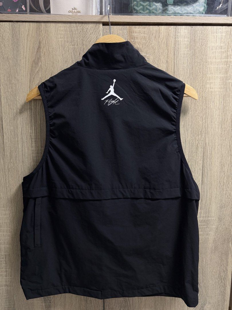 Air Jordan Flight Track Suit Vest (Category: Vests) located in Cavite. Submitted by PRIVATE.Selection (Listing ID 1468311535, Image 2). Description: Air Jordan Flight Track Suit Vest Size S-M W- 20 L 26 Good as new .