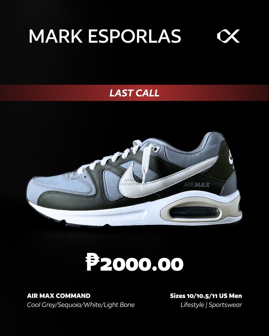Air Max Command (Category: Sneakers) located in Manila. Submitted by mxmxmxmxxx (Listing ID 1468294685, Image 1). Description: .