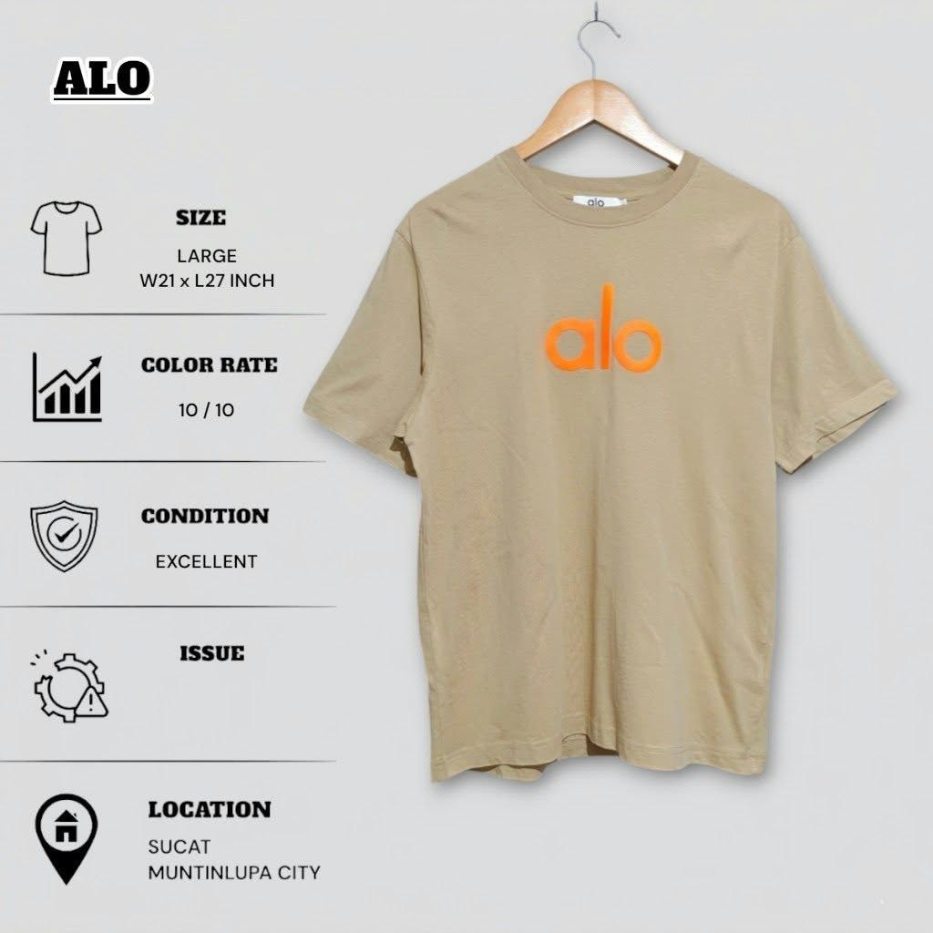 ALO YOGA TSHIRT (Category: Tshirts & Polo Shirts ) located in Muntinlupa City. Submitted by nofame12 (Listing ID 1468414581, Image 1). Description: PLEASE CHECK THE DETAILS OF THE ITEM ON FIRST PHOTO. LOCATION - SUCAT MUNTINLUPA CITY.