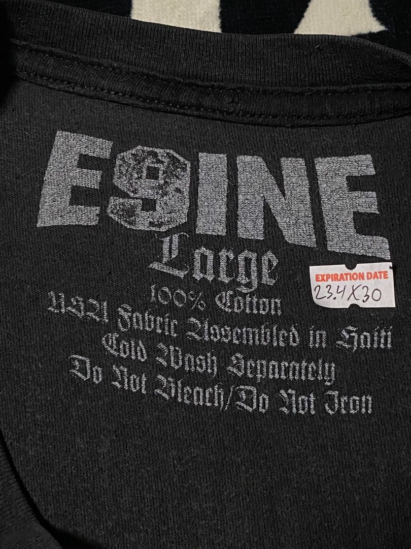 Alpha omega | religious shirt (Category: Tshirts & Polo Shirts ) located in Las Pinas. Submitted by all_details_posted (Listing ID 1468437998, Image 3). Description: laser print faded, 3 pinholes on hem.