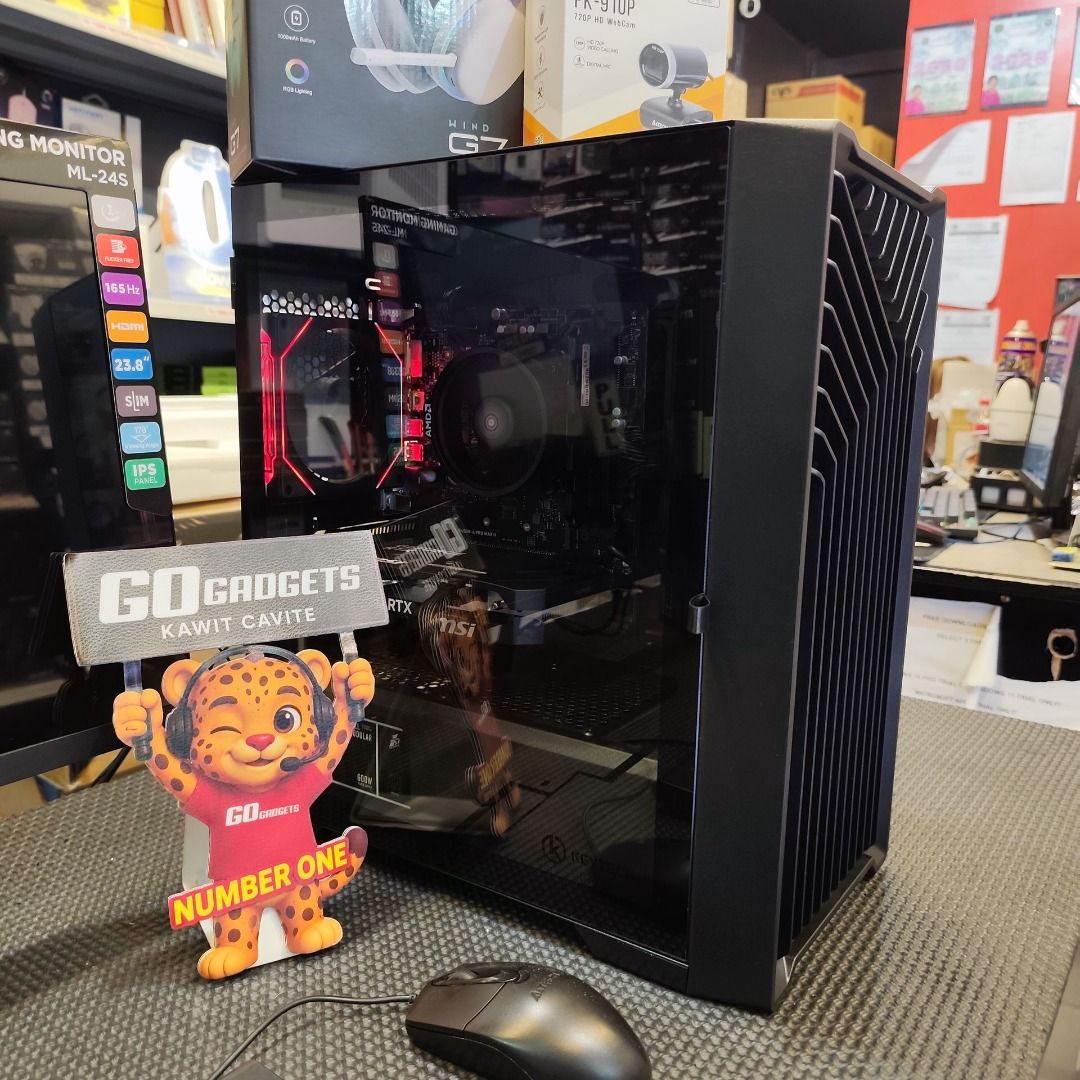 AMD RYZEN 7 5700X COMPUTER SET (Category: Desktops) located in Cavite. Submitted by jerickher83429 (Listing ID 1468327282, Image 3). Description: AMD RYZEN 7 5700X WITH RTX5050 COMPUTER SET FOR GAMING! 🖥️ We offer: ✔ Gaming PC Builds ✔ Work / Office PC Builds ✔ Editing / Productivity PC Builds ✔ PC upgrades and accessories 💳 INSTALLMENT AVAILABLE BDO • BPI • HSBC • Chinabank • Unionbank • Salmon • Skyro • GGives All products are original with w