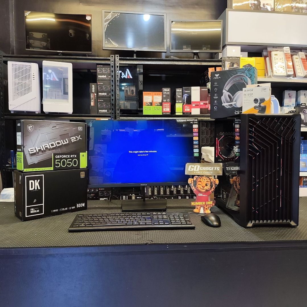 AMD RYZEN 7 5700X COMPUTER SET (Category: Desktops) located in Cavite. Submitted by jerickher83429 (Listing ID 1468327282, Image 1). Description: AMD RYZEN 7 5700X WITH RTX5050 COMPUTER SET FOR GAMING! 🖥️ We offer: ✔ Gaming PC Builds ✔ Work / Office PC Builds ✔ Editing / Productivity PC Builds ✔ PC upgrades and accessories 💳 INSTALLMENT AVAILABLE BDO • BPI • HSBC • Chinabank • Unionbank • Salmon • Skyro • GGives All products are original with w