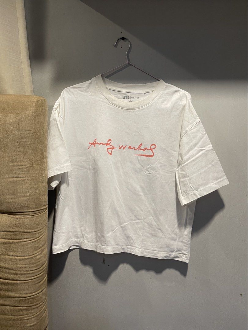 Andy Warhol flowers collection (Category: Shirts) located in Quezon City. Submitted by booktt (Listing ID 1468447650, Image 2). Description: 1st photo grabbed from net small GUC.