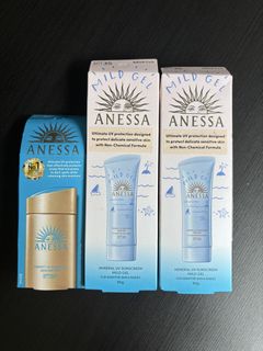 Anessa UV Sunscreen Skincare Milk 60ml, Beauty & Personal Care, Face ...