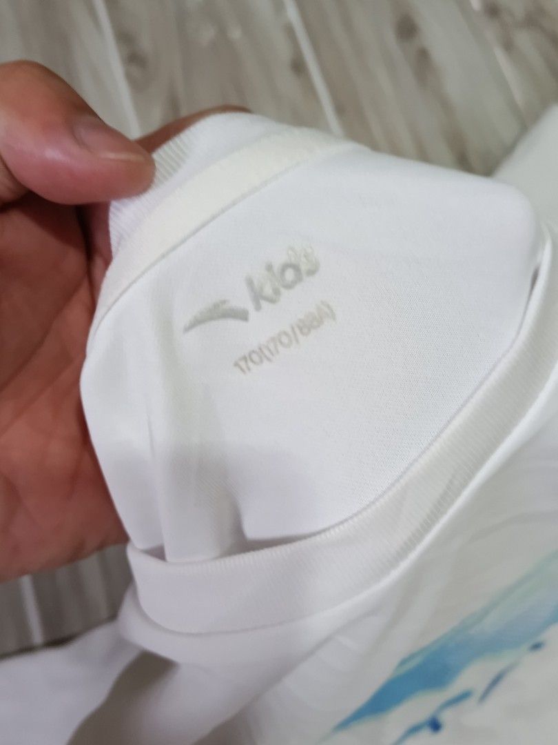 ANTA DRIFIT TSHIRT (freeshipping) (Category: Activewear) located in Quezon City. Submitted by gyl-stop (Listing ID 1468420163, Image 3). Description: free shipping 22 x 25 very good condi cr: 9.5/10 issue: need wash.