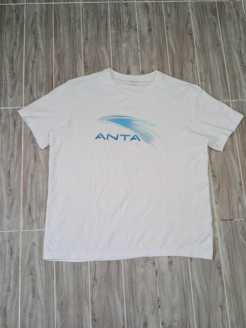 ANTA DRIFIT TSHIRT (freeshipping) (Category: Activewear) located in Quezon City. Submitted by gyl-stop (Listing ID 1468420163, Image 1). Description: free shipping 22 x 25 very good condi cr: 9.5/10 issue: need wash.