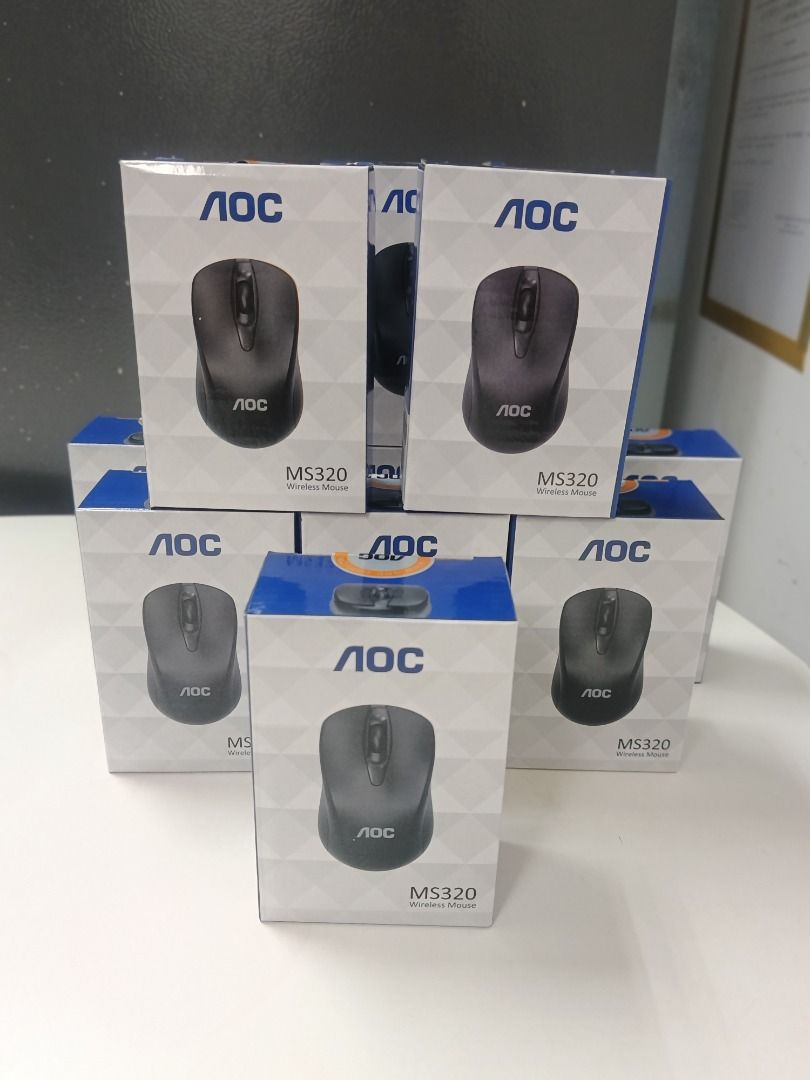 AOC MS320 Wireless Mouse (Category: Mouse & Mousepads) located in Caloocan City. Submitted by michellejurilla.01 (Listing ID 1468342293, Image 2). Description: Upgrade your setup with no wire clutter! 🖱️✨ The AOC MS320 Wireless Mouse delivers smooth navigation, ergonomic comfort, and reliable everyday performance. Stocked up and ready to ship! 📦🔥 📩 Message us to order yours today! .