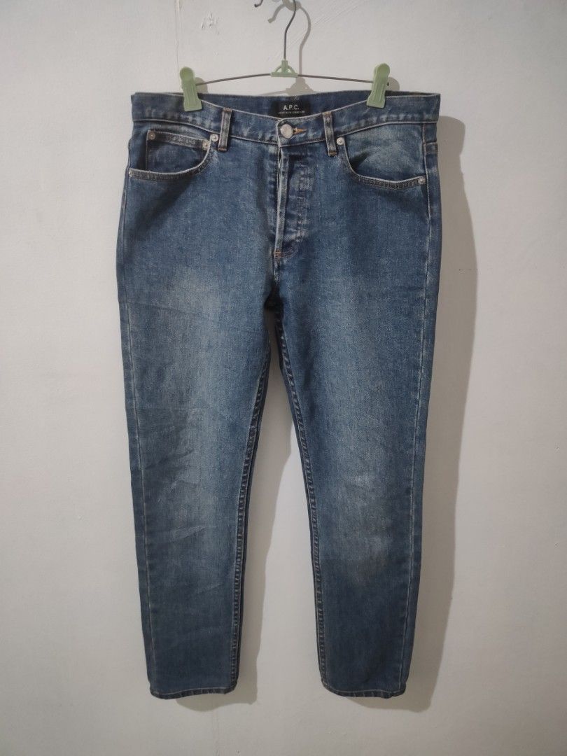 A.P.C. Buttonfly Pant (Category: Jeans) located in Ozamiz City. Submitted by ukaygrails (Listing ID 1468425228, Image 1). Description: Authentic Excellent condition Waist 30 Length 38.