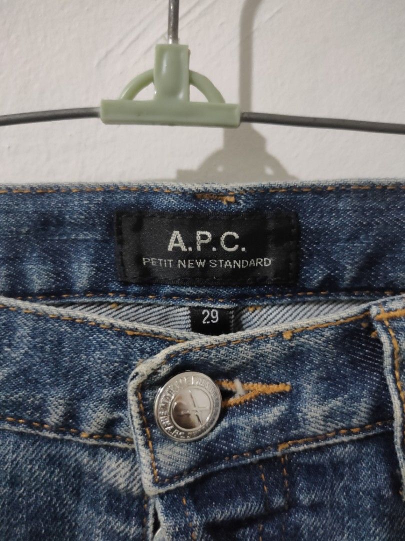 A.P.C. Buttonfly Pant (Category: Jeans) located in Ozamiz City. Submitted by ukaygrails (Listing ID 1468425228, Image 3). Description: Authentic Excellent condition Waist 30 Length 38.