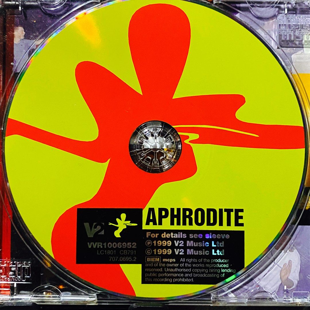Aphrodite - Aphrodite CD Album (Category: CDs & DVDs) located in Taguig. Submitted by znarfscriber (Listing ID 1468463487, Image 3). Description: Aphrodite Self-titled CD Album Made In The EU V2 Music Limited 1999 Cover: EX Media: NM RFS: Decluttering/Need Funds.
