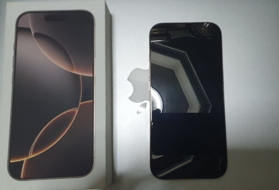 Apple iPhone 16 Pro Desert Titanium (Category: iPhone 16 Series) located in Valenzuela. Submitted by kurtpadrinao (Listing ID 1468373376, Image 1). Description: For sale! Iphone 16 pro 256gb factory unlocked Desert Titanium Bought from powermac (ZP/A) with receipt 87% battery health Ios 26 Unit, Original cord, Original Box same Imei, sim ejector, with case Not refurbished Never nabuksan Personal use Valenzuela City location.