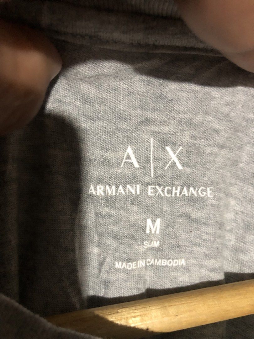Armani Exchanged (Category: Activewear) located in Ormoc. Submitted by lunzagalan01366 (Listing ID 1468374127, Image 2). Description: Armani Exchange Good as new Size: M FreshFromBale NeedWash 1000.