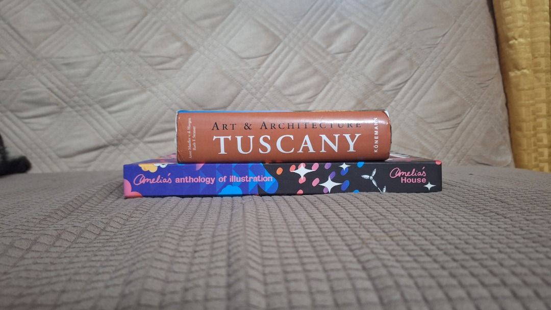 Artbook Collection 2 (Category: Storybooks) located in Manila. Submitted by roy.vicencio_140 (Listing ID 1468429585, Image 1). Description: Amelia's Anthology of Illustration - 675 Pesos Art and Architecture of Tuscany - Konemann Artbook - 575 Pesos DM for more photos.