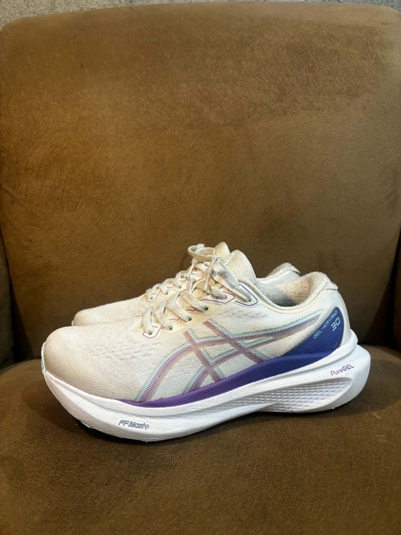 Asics Gel Kayano 30 (Category: Sneakers) located in Mapandan. Submitted by jcsukay (Listing ID 1468415244, Image 1). Description: Asics Gel kayano 30 (Authentic) Us 5 m Us 6 w Eur 37 Cm 23 Excellent Condition Issue: replaced insole pad.