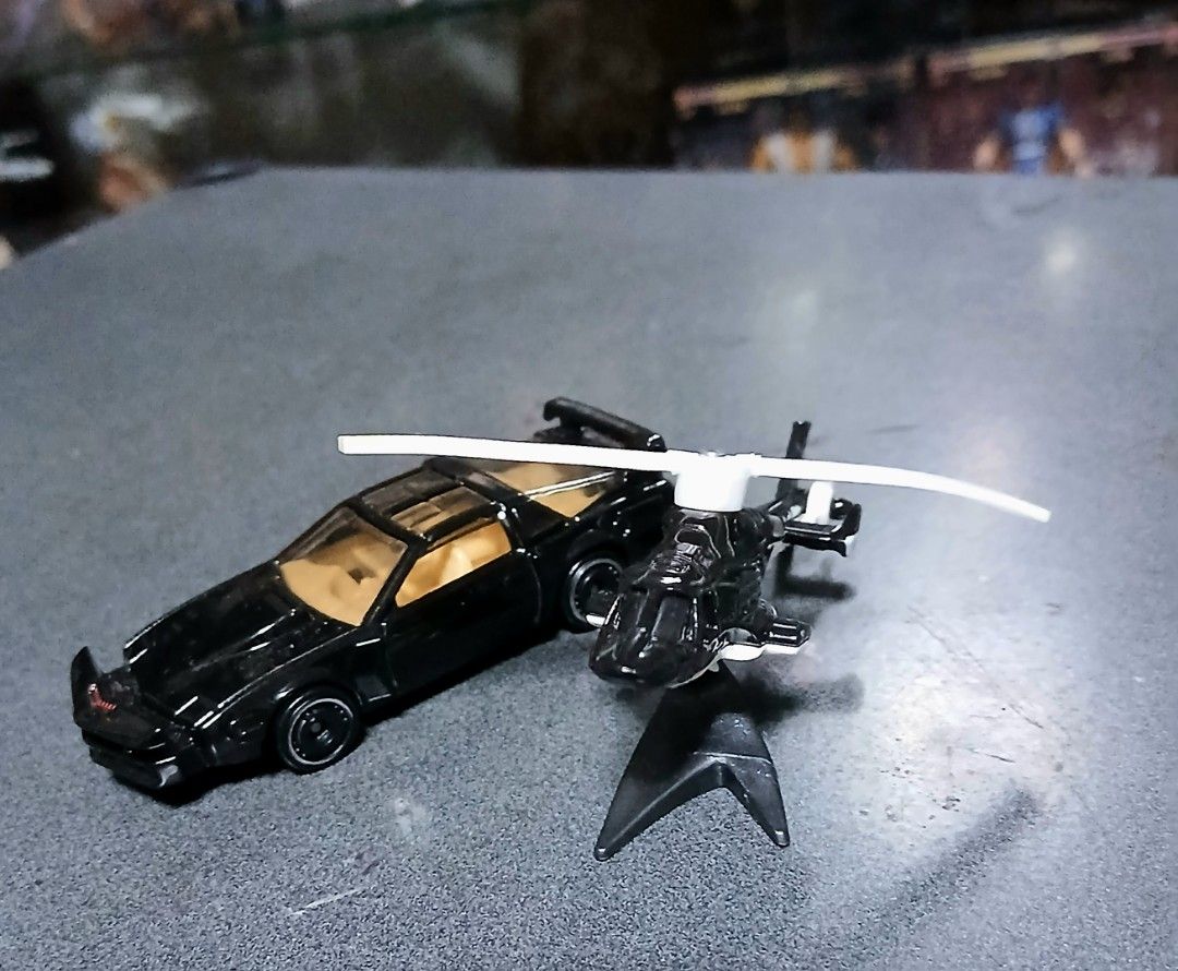 Assorted Hotwheels (Category: Vehicle & Diecast Models) located in Quezon City. Submitted by mrs.maria (Listing ID 1468437282, Image 2). Description: - Hot Wheels Pop Culture Bundle - Includes Knight Rider K.I.T.T. car with helicopter - Features Marvel character-inspired cars: Darth Maul and Green Goblin - Colorways: Black, red, purple, and green - Materials: Die-cast metal and plastic - Perfect addition to any toy car or pop culture collection -