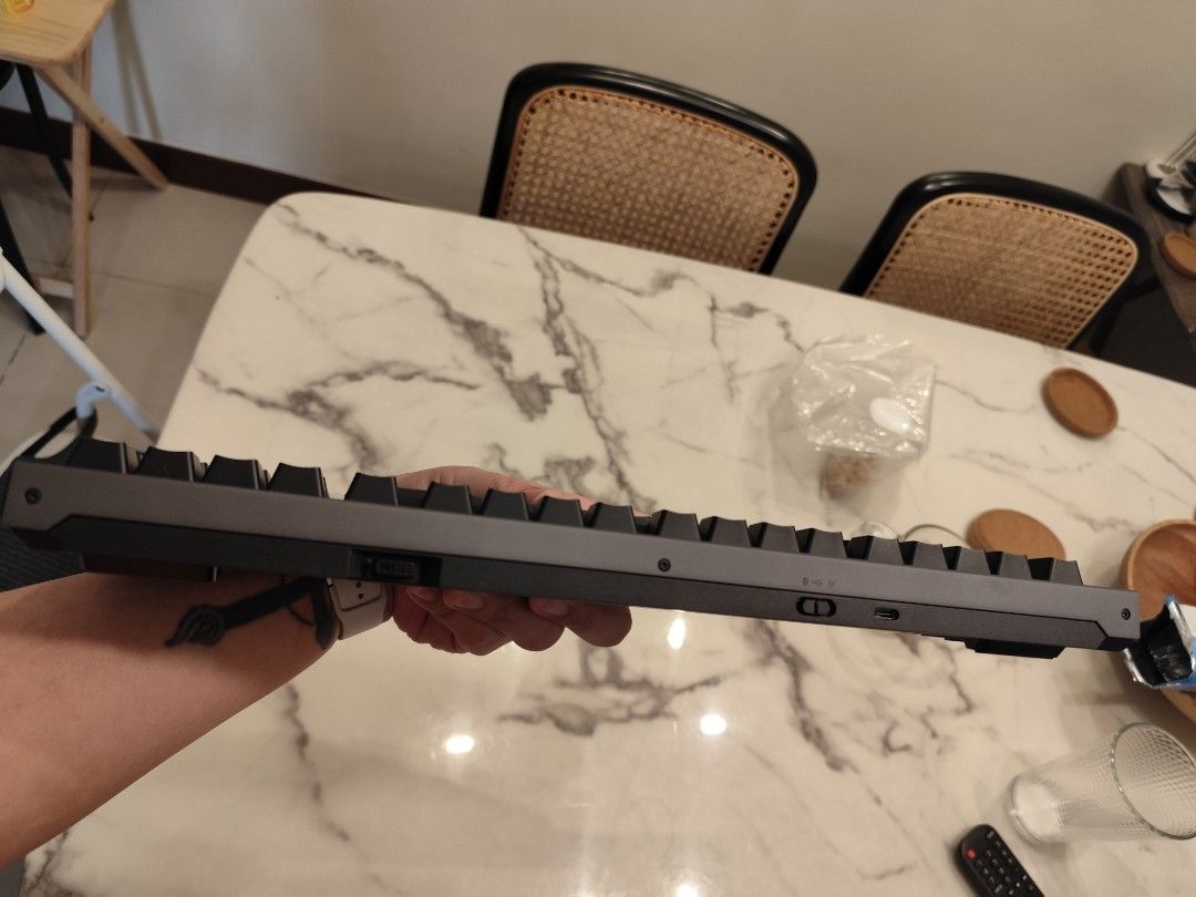 ASUS ROG Morph 96 wireless/wired mechanical keyboard (Category: Computer Keyboard) located in Pasig City. Submitted by akocnicco (Listing ID 1468309526, Image 3). Description: Selling my ASUS ROG Morph 96 wireless/wired mechanical keyboard. 3 months old. Barely used. No box. Complete with all accessories included upon purchase..