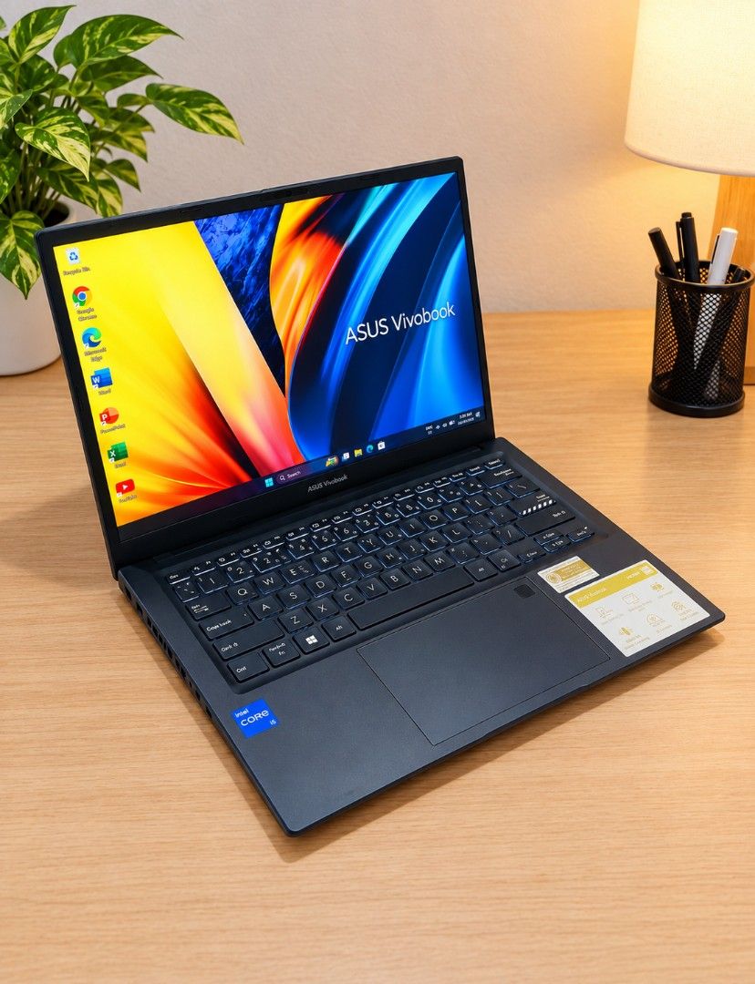 ASUS Vivobook 14 INTEL CORE i5 13TH GEN (Category: Laptops & Notebooks) located in Cavite. Submitted by mackyesteban00 (Listing ID 1468387432, Image 2). Description: 28K NALANG NEGO PA UNTI 54K ORIGINAL PRICE ASUS Vivobook 14 (X1405VA-LY688W) INTEL CORE i5 13TH GEN 16GB RAM GOOD FOR: ✅WORK AT HOME ✅VA WORK ✅CALL CENTER ✅MULTI TASKING ✅OFFICE USE ✅TEACHER ✅STUDENTS ✅CASHUAL GAMING Specifications Display: 14" FHD / WUXGA (1920 x 1200) Operating Sys